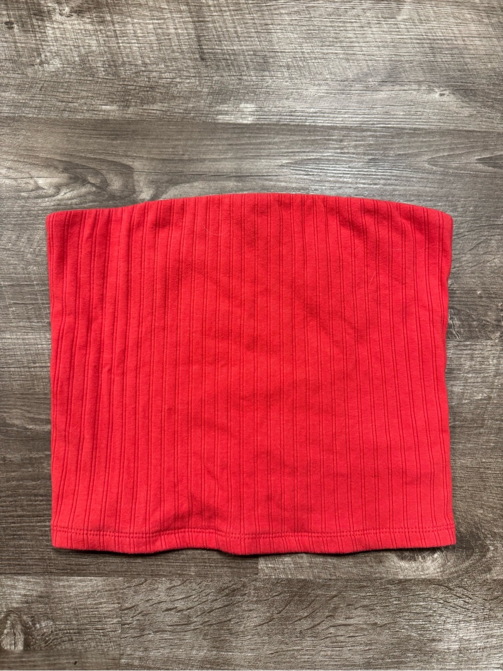 American Eagle Red Tube Top Size Medium